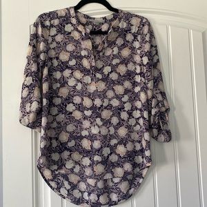 Purple/Lavender 3/4 Blouse XSP